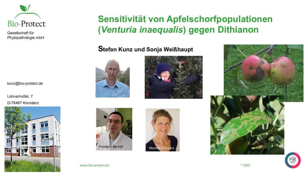 thumbnail of Kunz, Sensitivität von Apfelschorfpopulationen (Venturia inaequalis) gegen Dithianon