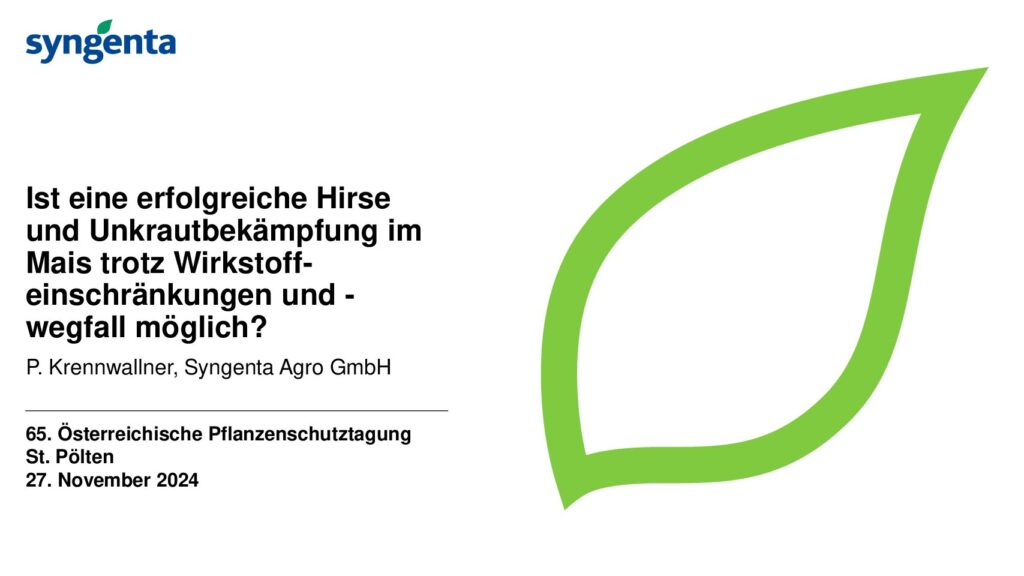 thumbnail of Ist eine erfolgreiche Hirse udnUnkruatbekämpfung im Mais
