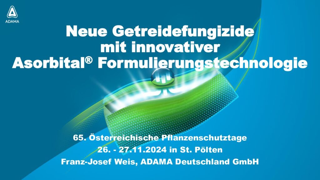 thumbnail of Neue Getreidefungizide mit innovativer Asorbital Formulierungstechnologie