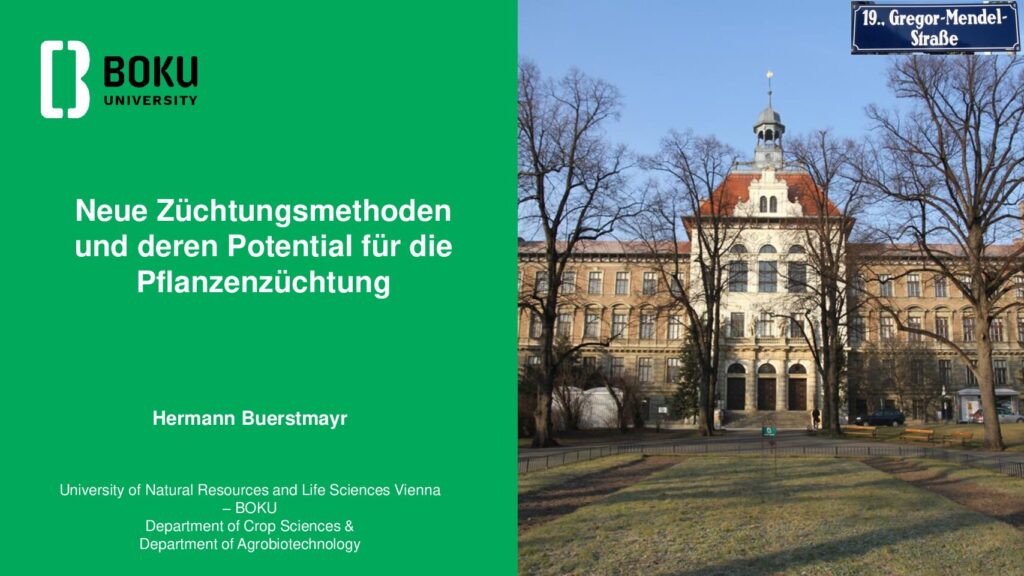 thumbnail of Neue Züchtungsmethoden und deren Potential für die Pflanzenzüchtung